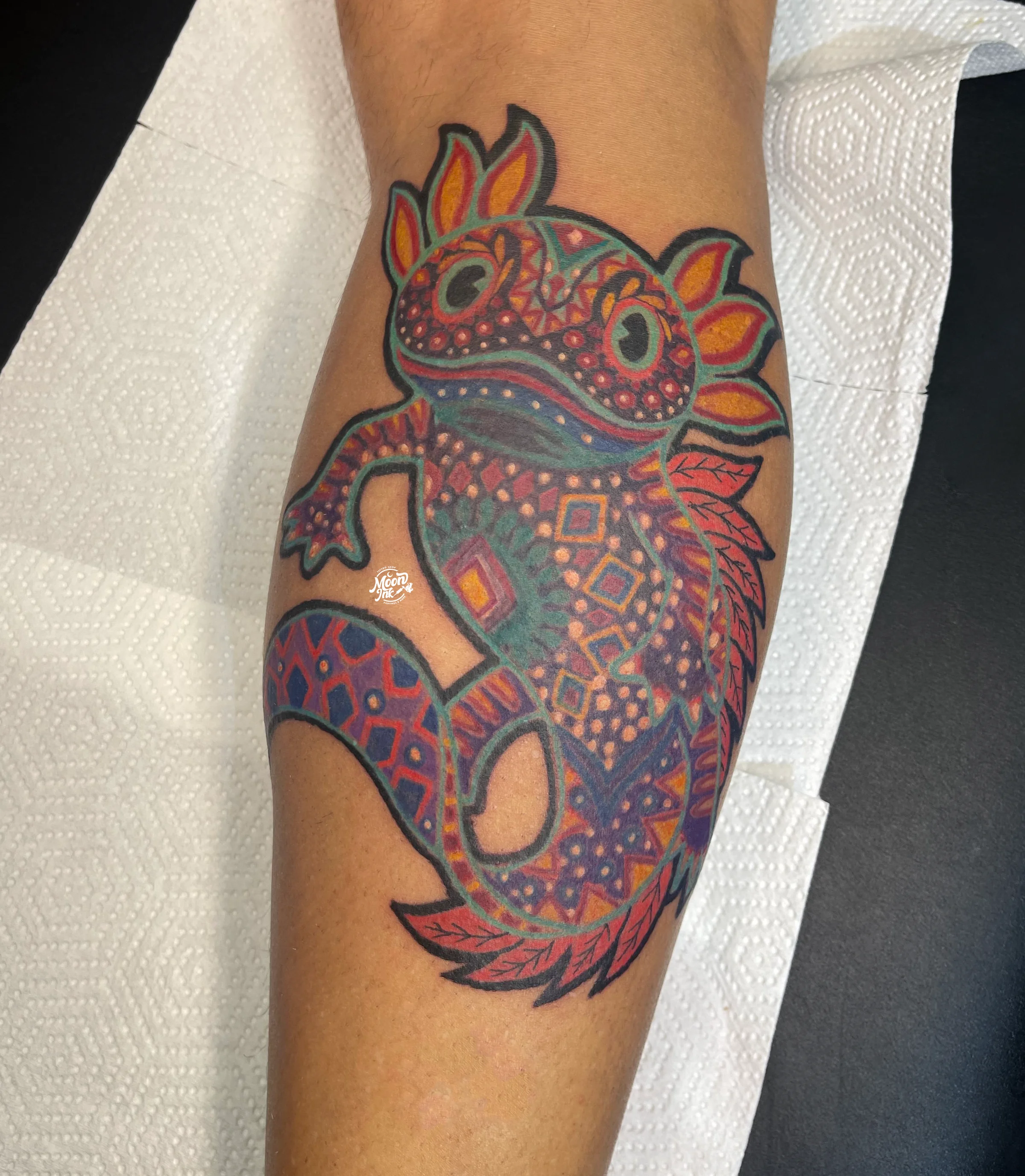 Tatuaje a color completo